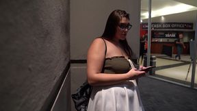 cute chubby pornstar fit sidney sucks off random fan at convention