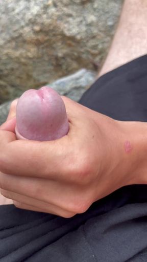 Ives Helping Hand Job - Jerk and Cum Outside