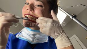 Your Dental Hygienist Notices You're Aroused By Her Tools 4K