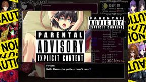 The Inhuman Lewddowns train Oni's pussy and ass