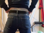 Hanging Wedgie Fetish - Frontal Wedgie puts pressure on my pussy - Rips My Panties to Shreds!