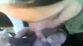 Sexy girl in hijab gives me awesome blowjob right in a car