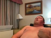 Hotel Cumshot in Elko - More on my OnlyFans!!! onlyfans. com/westcub86