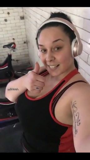 Working Out at the Gym... Cardio Before Weights and Yes I Train 5 Times a Week 2 Hours Each Session