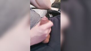 Witness Me Build Sexual Stress with Edging and Jerking to Cum-shot