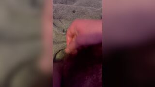 FTM schlong cuming and squealing