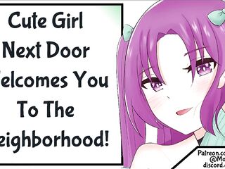Cute Beauty Next Door Welcomes YOU To The Neighborhood! [SFW] [Wholesome]