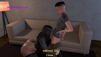 Unexpected First Sex with Perv BBW Girl next door, Her Pussy is so Tight ⁕ 3D Anime Sex ⁕ ENG&amp_ESP Sub