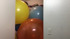 Kassey Starr Stuck in a Closet of Balloons