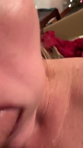 Slutty Wife Gifted Dick + Lots of Cum Facial