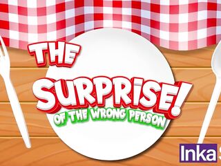 Breasty stepmother gets angry at dissolute dwarf stepson.