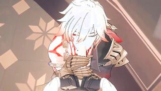 Phainon x Mydei Hand job - Honkai Starlet Ride