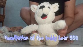 Humiliation of the teddy bear 560