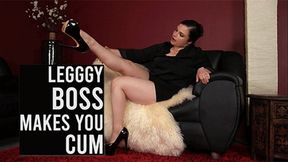 Leggy Boss Makes You Jerk