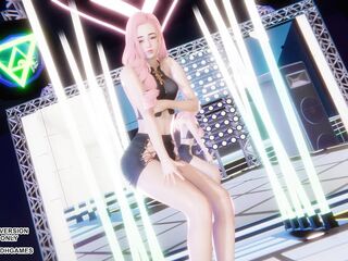 MMD TWICE - I CAN'T STOP ME Seraphine Kpop Dance League of Legends Anime Uncensored 4K 60FPS