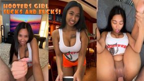 Ravishing the Naughty&#x1F608; Hooters Waitress!