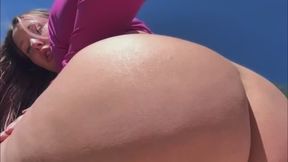 Squirt On Street Orgazm Outdoor Squirting Domi Wet Pussy Cum Public Flashing