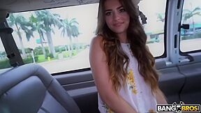 Sofie Reyez In Money Loving Latina Takes A Ride