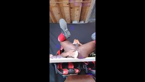 giant dildoes fucking hairy holed football playing stripper