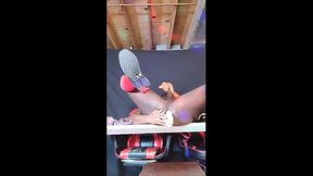 giant dildoes fucking hairy holed football playing stripper