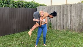 Cay Baby Lifts and Carries Jose