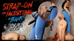 Strap-on and Facesitting in Jeans - HD