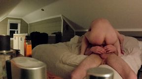 balls deep riding bareback