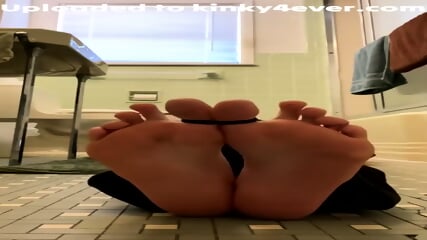 Big Feet Bound Toe Tied