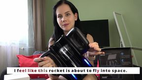 Anna Unboxes and Reviews the Xt5 Masturbator From Xspacecup