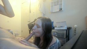 Fucking her face til she chokes