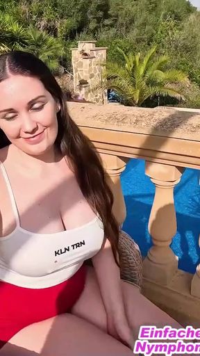 Must-share moment from &quot;Horny anal fuck with a german big tits teen outdoor&quot;