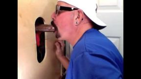 Gloryhole Lunch Time Feeding By 2 Guys