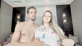 HOT AND DEEP KISSES BETWEEN A REALLY NASTY COUPLE - BY ISABELITA AND LEO CARIOCA - CLIP FULL