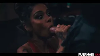 Futanari Lexi Lore fills Ava Amira with huge creampie passionately