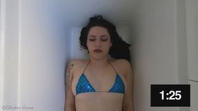 Breath Hold Fetish Bath Water Drains 2 minute 30 second hold - Electra Sirena