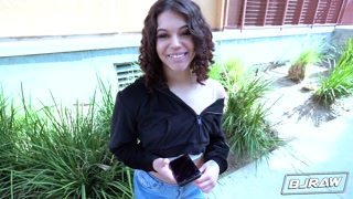 BJRAW Nico Luva takes his whole cock into her mouth