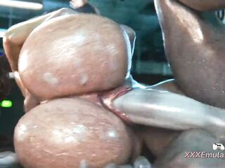 Big Dong Transsexual Hard Sex in Public with Busty MILF(HQ 60Fps 3DFUTA Hentai)