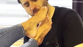 From Pink Heels to Bare Feet [FULL CLIP - Remastered] - Heel Licking & Barefoot Worship