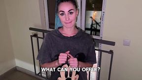 Steamy Encounter in the Hallway Ends with a Big Finish on Her Curves