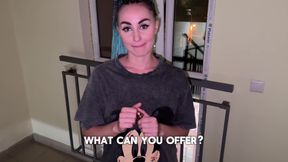 Steamy Encounter in the Hallway Ends with a Big Finish on Her Curves