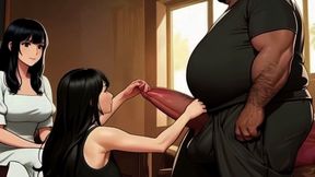 Facefucking Big Titty Korean Milf