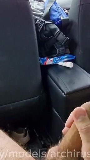 Fucked a Tight Tiny Ass in a Taxi with a Hard Stone Cock! Lots of Cum! a Hot Exclusive!