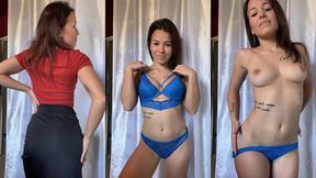 oups je me deshabille completement