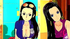 Boa Hancock Nami Seduce One Piece Fans with Steamy Hentai Action