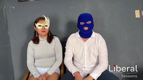 Pareja joven graba su primer video porno amateur