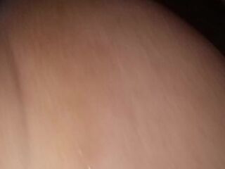 PLAYING WITH MY LARGE BUTT. DOGGY STYLE, MISSIONARY AND I RODE HIM TO A CREAMPIE