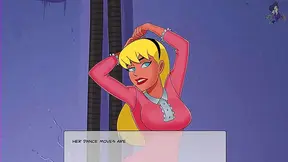 Batgirl Supergirl indulge in steamy oral bliss for ultimate pleasure