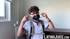 LatinoJuice.com - Curly twink Joe Dave suffers from extensive ass pounding from Igor