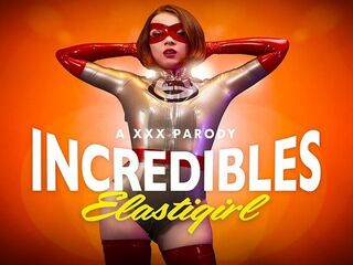 Could You Handle Extra Flexible Lottie Magne As THE INCREDIBLES ELASTIGIRL