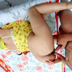 Hot and Sexy Desi Indian Wife Fucked with Devar When Her Husband Was Outside From Home